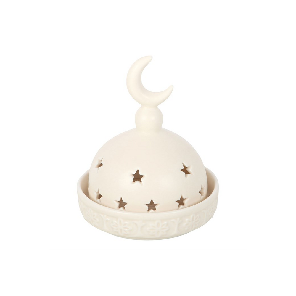 Mosque Incense Cone and Tealight Holder