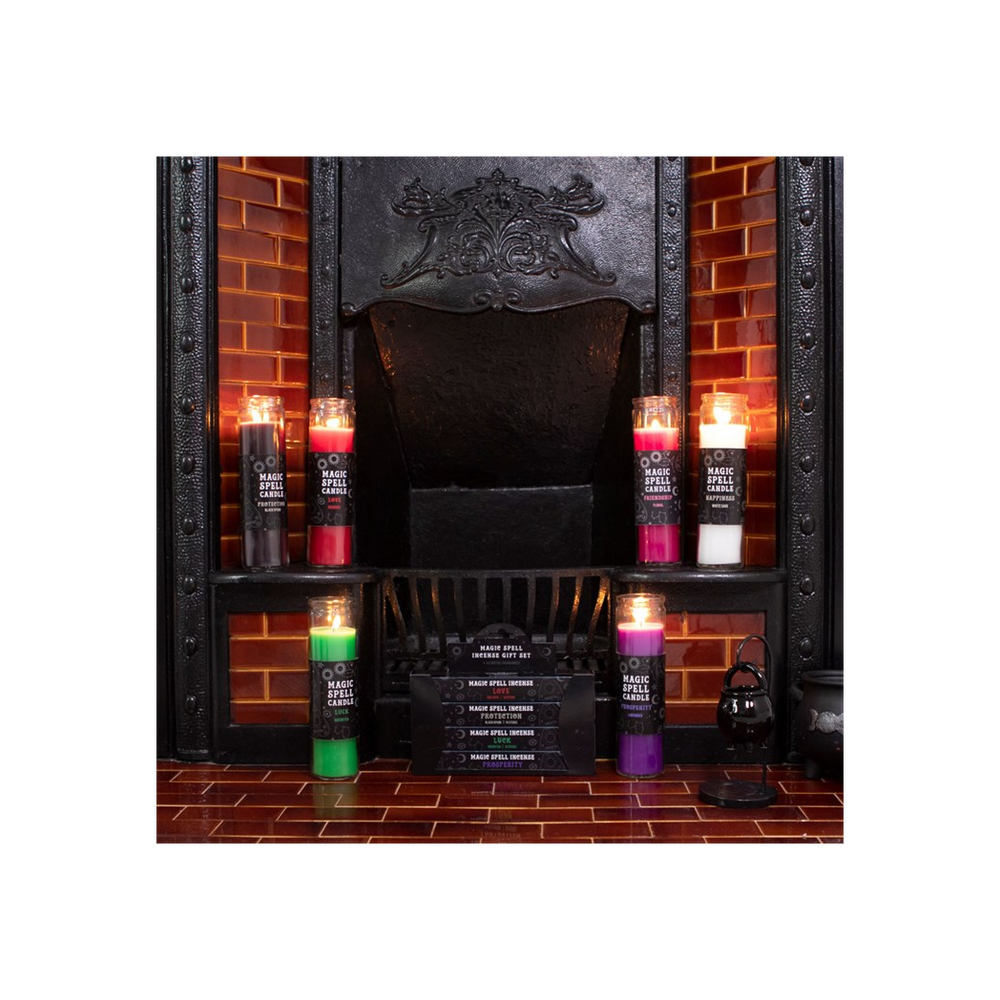 Floral ’Friendship’ Spell Tube Candle