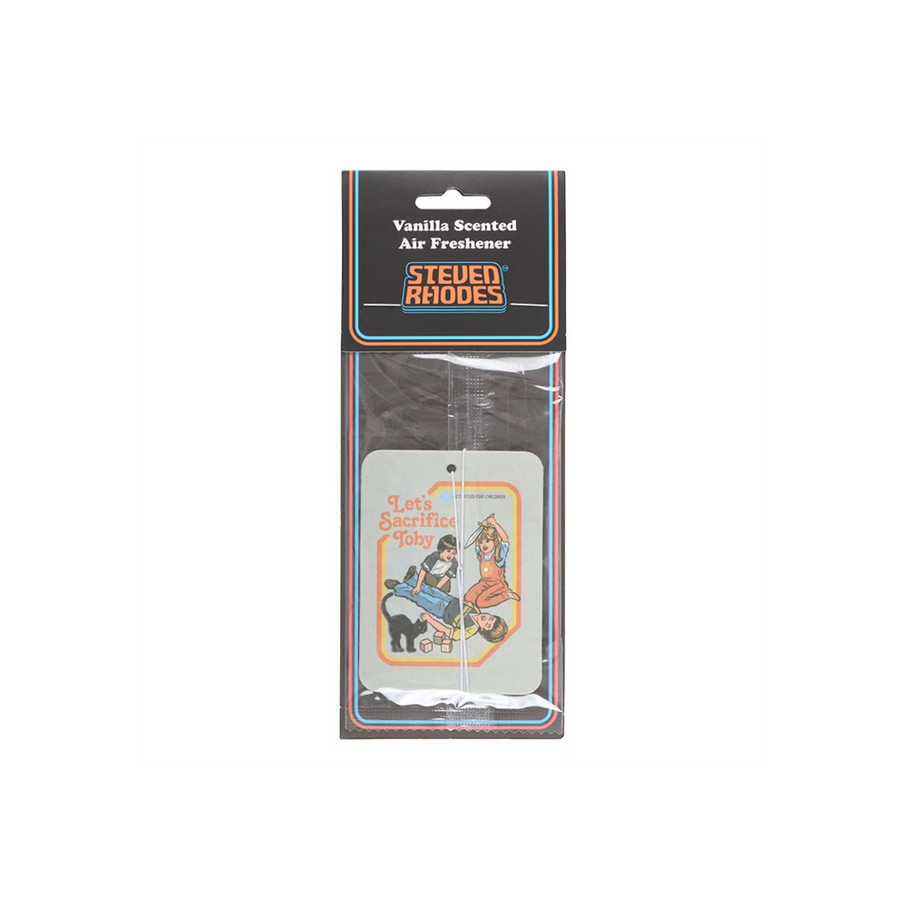Let’s Sacrifice Toby Vanilla Air Freshener by Steven Rhodes
