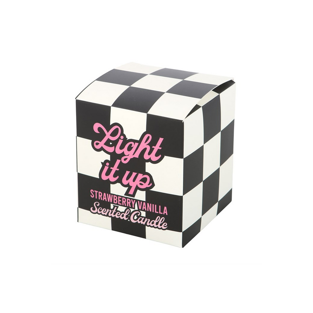 Light It Up Strawberry Vanilla Candle
