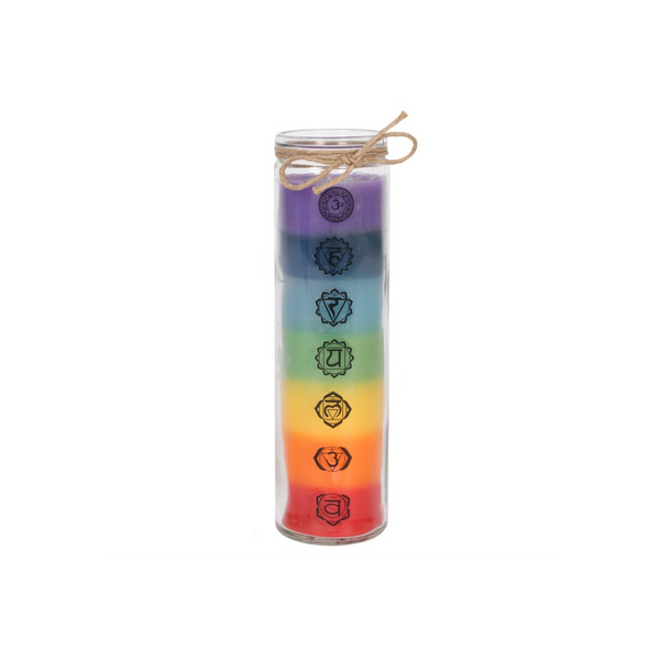Tall Chakra Candle