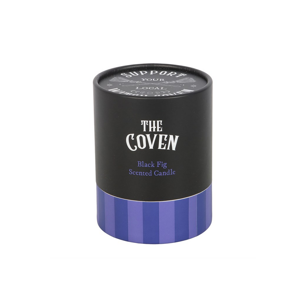 The Coven Black Fig Scented Glass Candle