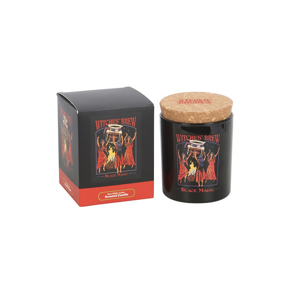 Witches’ Brew Oat Milk Latte Candle by Steven Rhodes